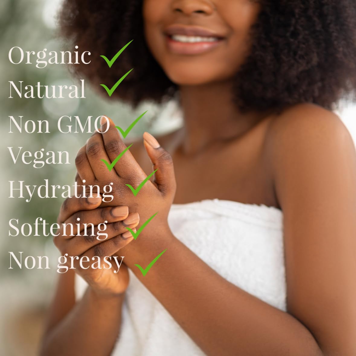 Manteca corporal lujosa y artesanal con manteca de karité y cacao