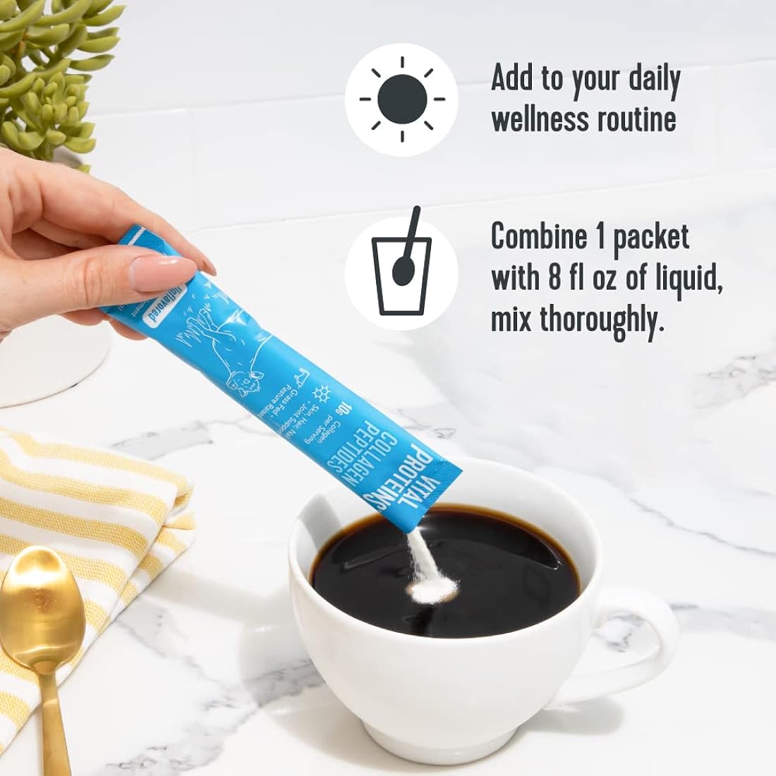 Suplementos Alimenticios de péptidos de colágeno en polvo