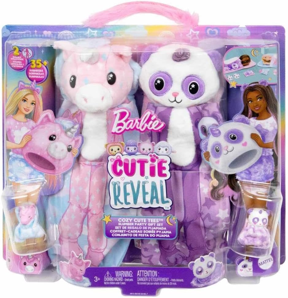 Barbie Cutie Reveal Set, Muñecas y Accesorios de Moda