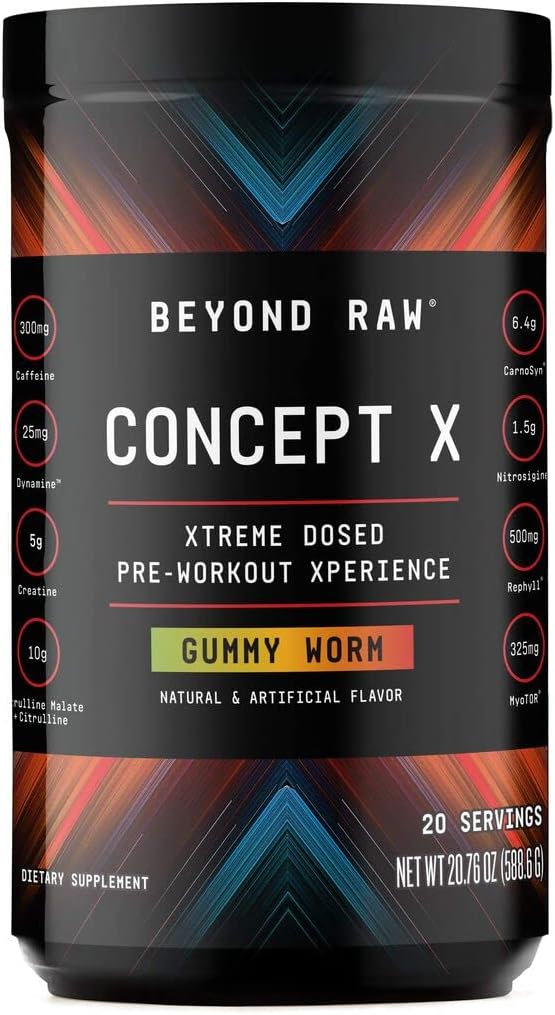 Suplemento Beyond Raw Concept X Gummy Worm - 20.76 oz