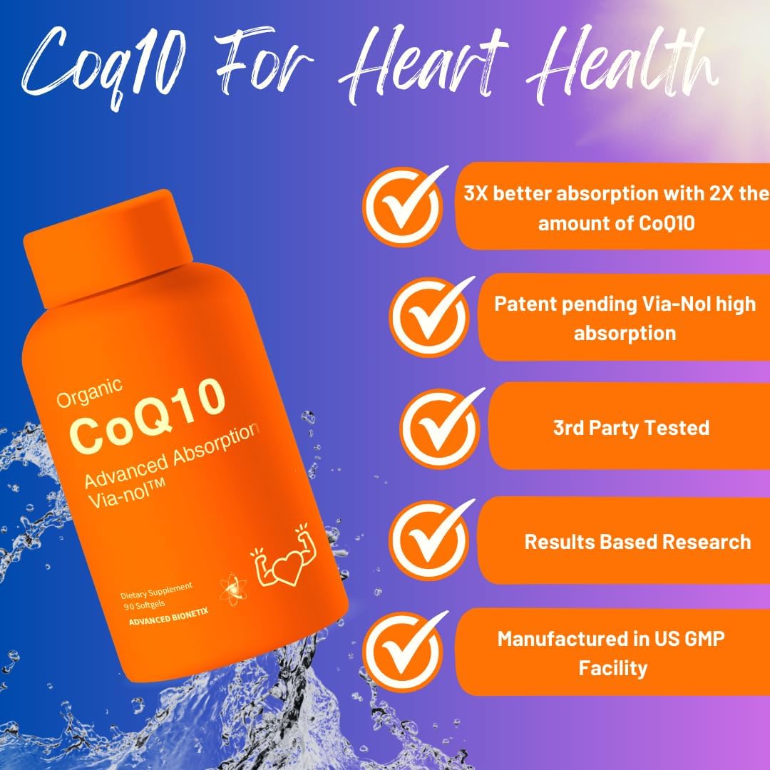 CoQ10 Avanzado 200mg con Pimienta Negra 90 cápsulas