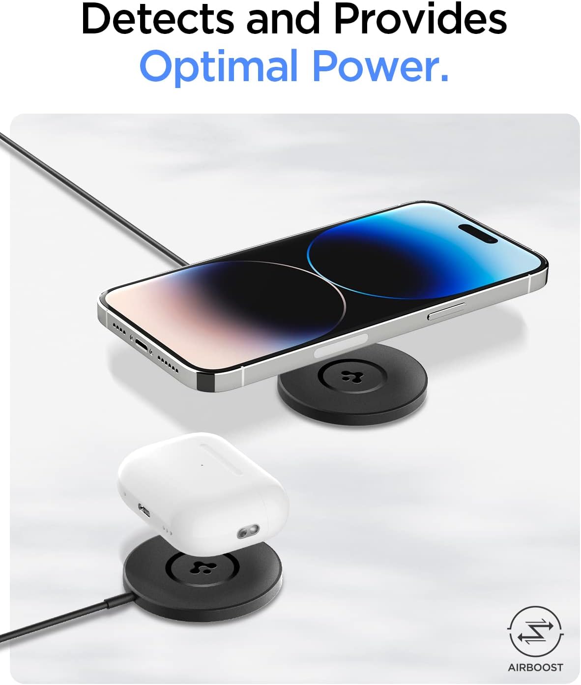 Cargador inalámbrico magnético MagFit para iPhone 14