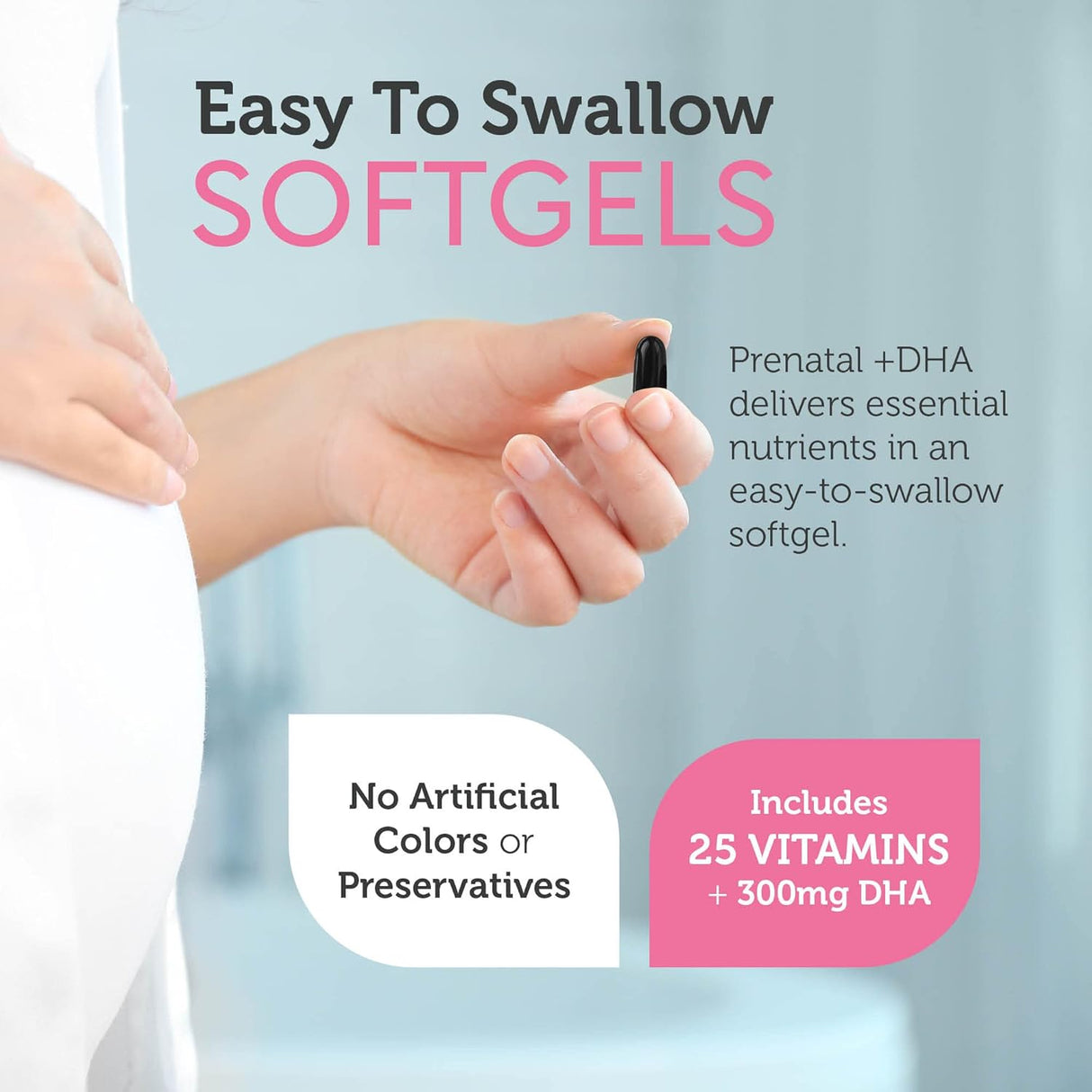 Suplemento multivitamínico de DHA Zahler Prenatal premium