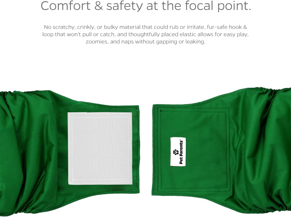 Bandas para vientre de perros lavables (3 PACK) de fundas