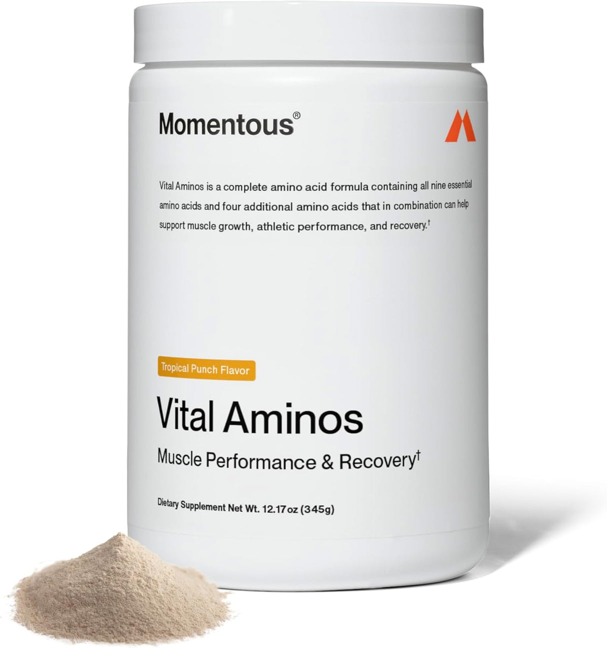 Suplemento Vital Aminos Momentous BCAA & EAA 30 Servs
