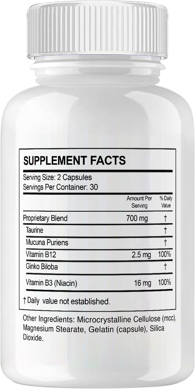 Cápsulas para la Visión Max Vision, 5 Paquetes, 300 Cápsulas