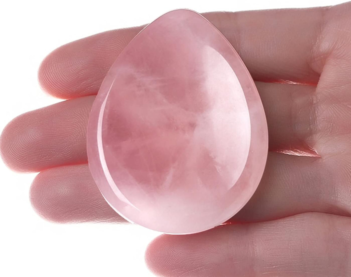 DUQGUHO Piedra de preocupación de 1.7 in, cristales curativos