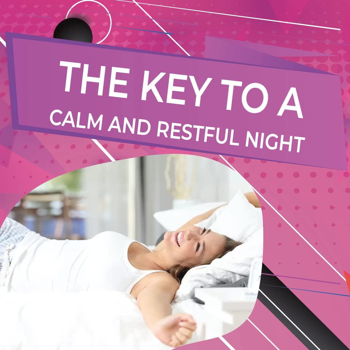 Suplemento GABA + extracto de azafrán y potente sin OMG