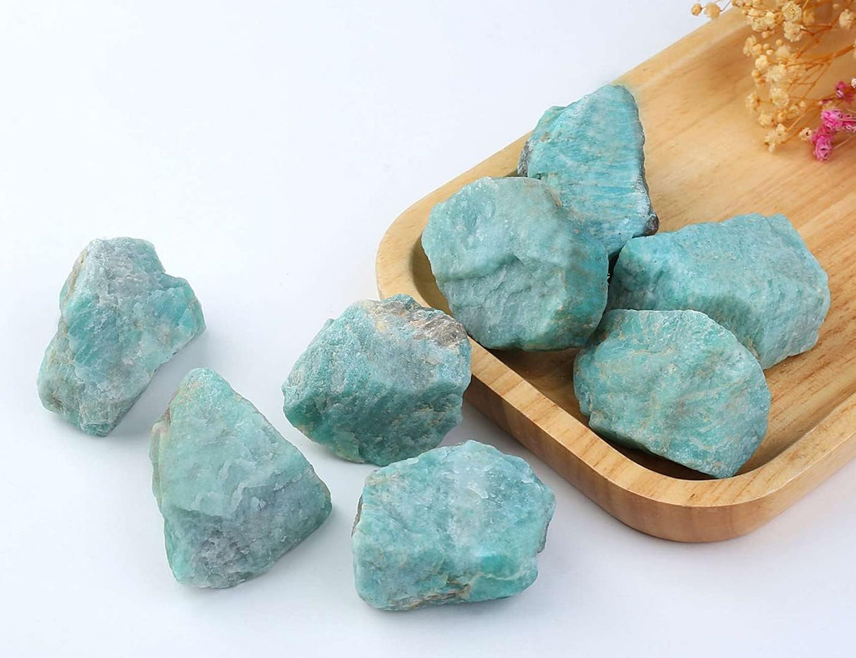 LAIDANLA Amazonite - Piedras naturales en bruto de 2 pulgada