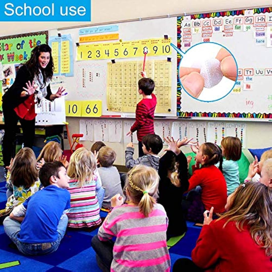 Puntos autoadhesivos 1000 piezas (500 pares)