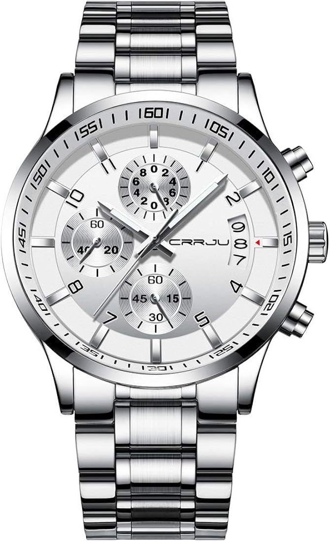 Reloj de pulsera de acero inoxidable CJ2214 CRRJU