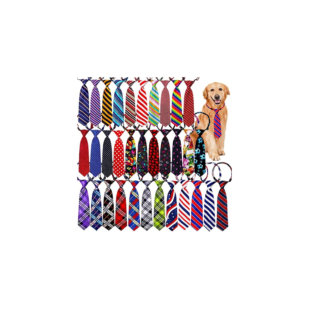 Disfraces de 30 lazos para el cuello de perro talla L