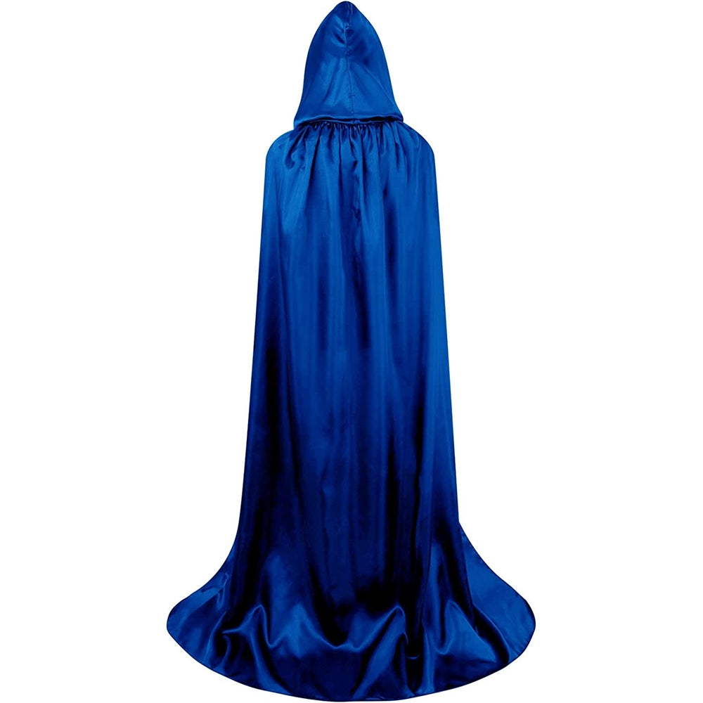 Disfraces de Capa con capucha de Halloween azul talla S