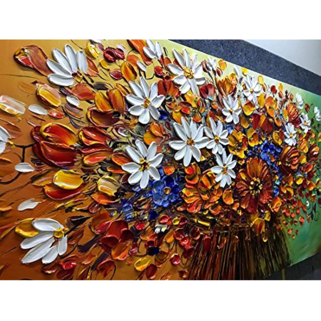 Pinturas 24x48 pulgadas al óleo Pintura 3D Pintado a mano