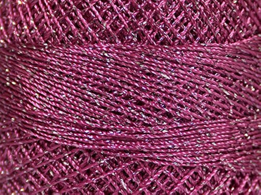 Mulberry plata metálico extremadamente fina trenza hilo