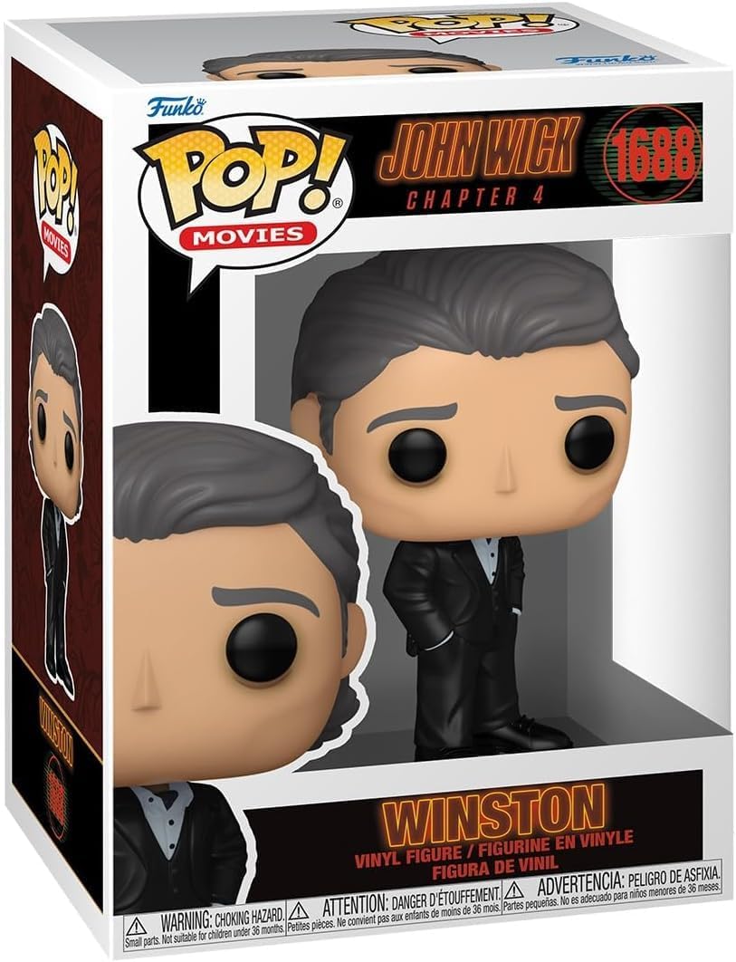 Figura Funko Vinyl Winston de John Wick 4 con protector 3.75