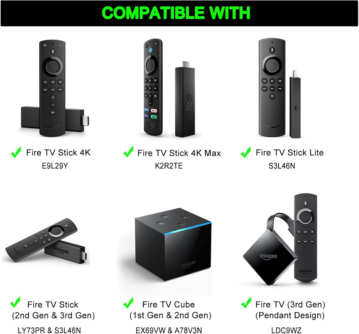 Control Remoto L5B83G para Amazon TV Stick y Cube
