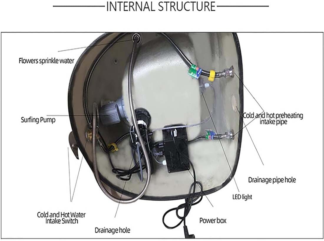 Foot Spa Bath Portable Pedicure Bathtub - Pedicure Bowl for Salon Wash Massage