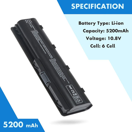 Batería para portátil Pavilion G6 G7 G62 G72 G4 Notebook PC