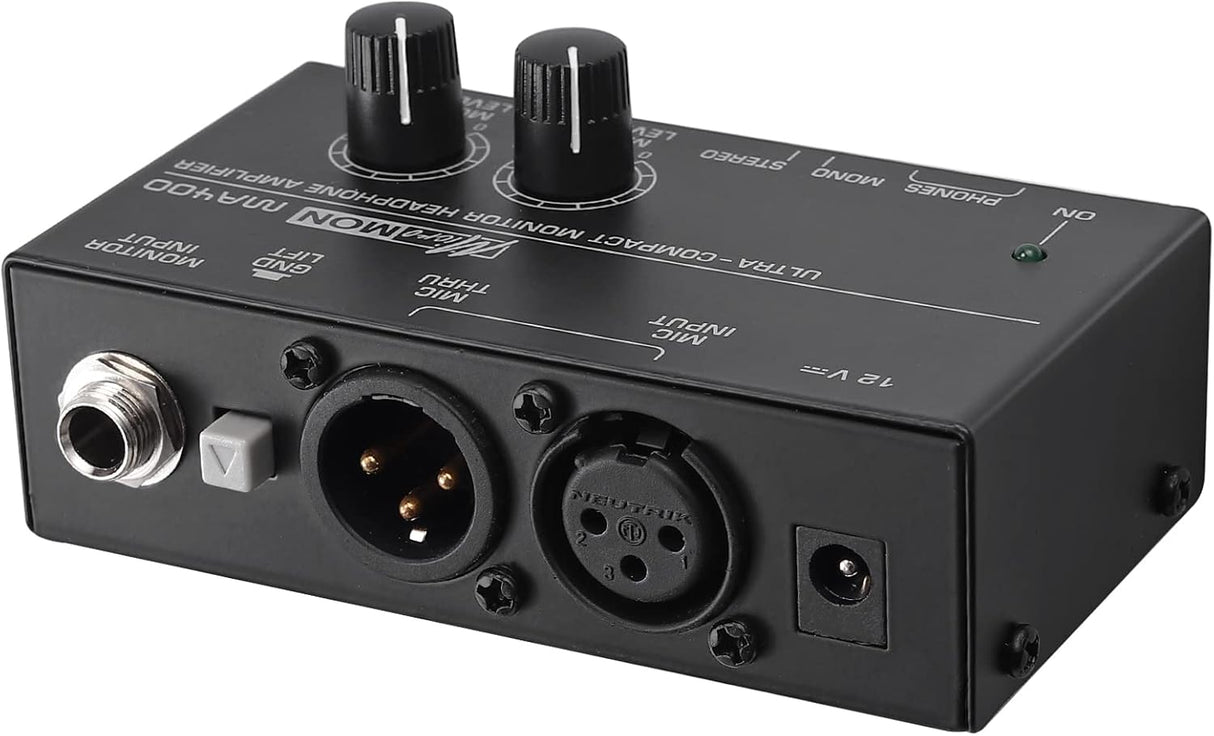 Amplificador de auriculares MA400 con salidas XLR y volumen