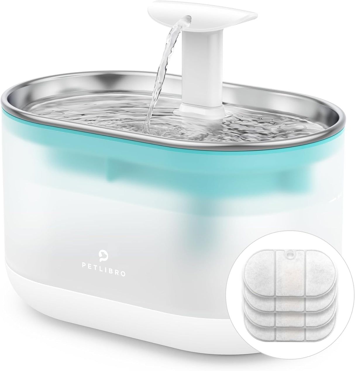 Bebedero ultra silenciosa para gato PLWF002 PETLIBRO