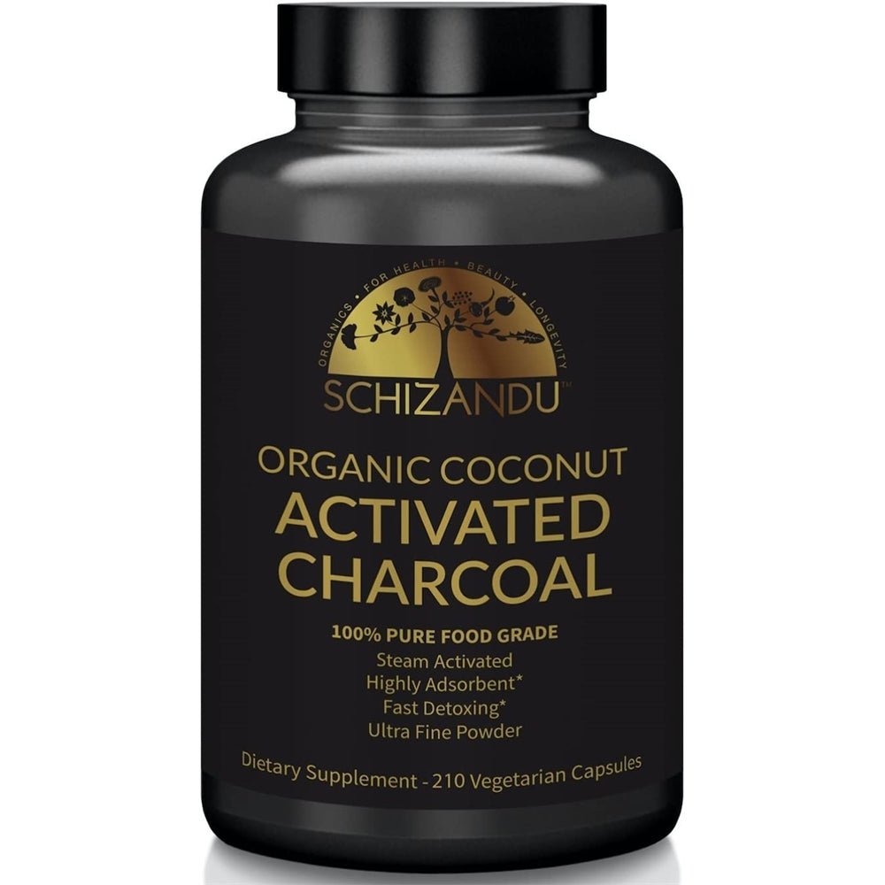 Suplementos Alimenticios de carbón vegetal activado y coco