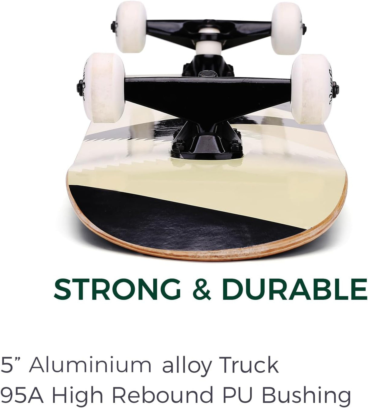 Patineta Completa 31 x 7.88, 7 Capas de Arce, Doble Kick