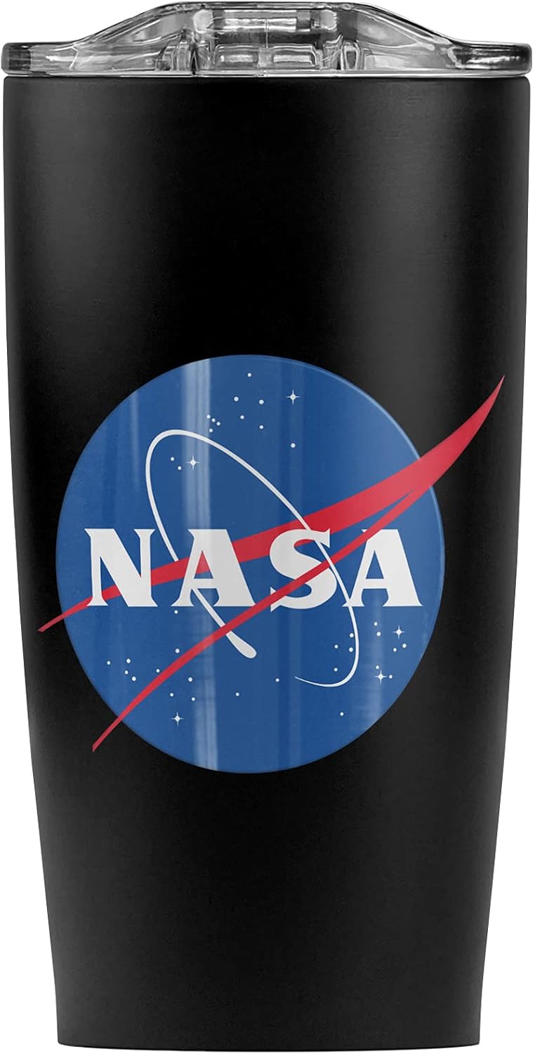 Taza de Acero Inoxidable NASA, Aislada, 20 oz, Taza de Viaje