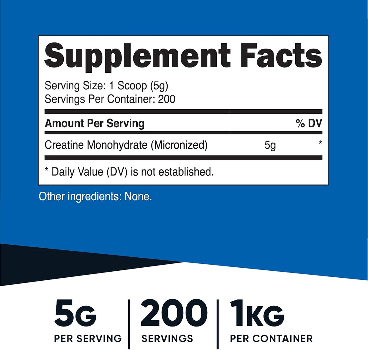 Suplementos Alimenticios Monohidrato de creatina