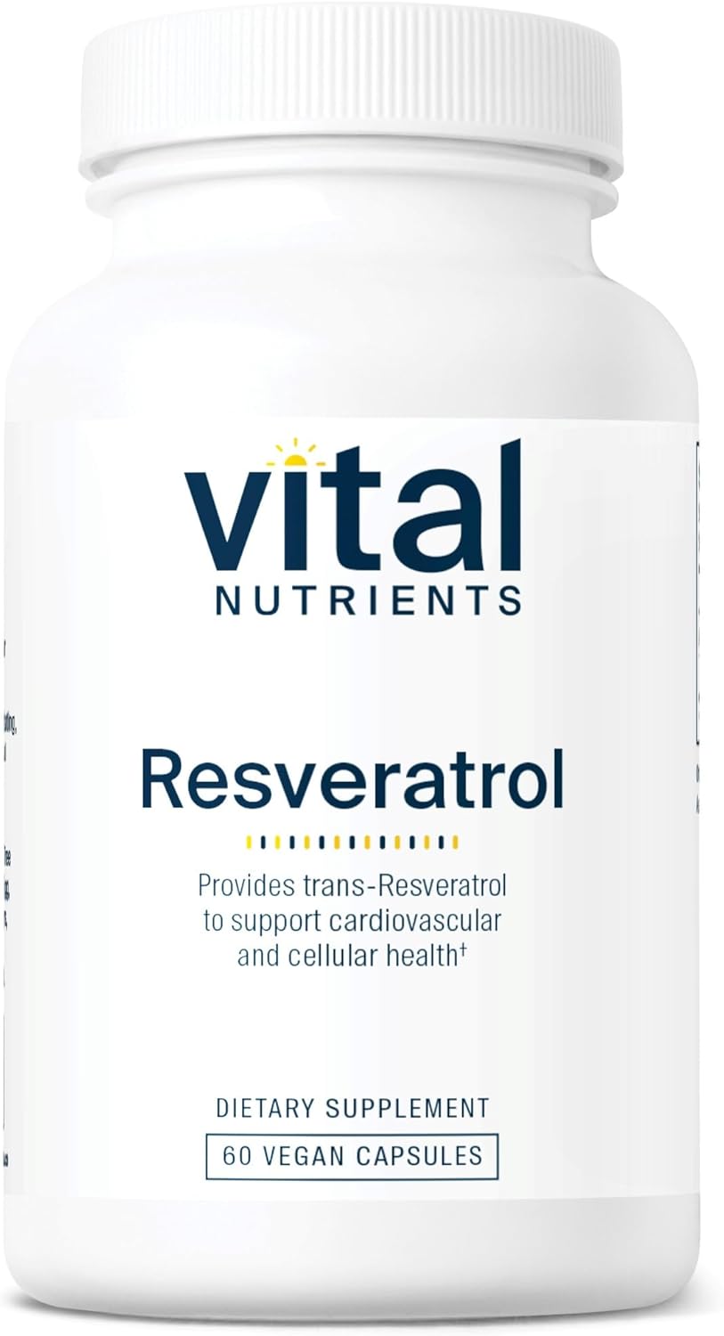 Suplemento Resveratrol Antioxidante salud celular 60und