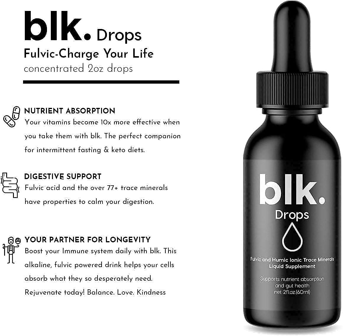 Suplementos Alimenticios traza fúlvicos y húmicos naturales