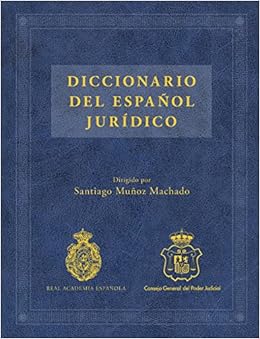 Libros Diccionario del español jurídico NUEVAS OBRAS