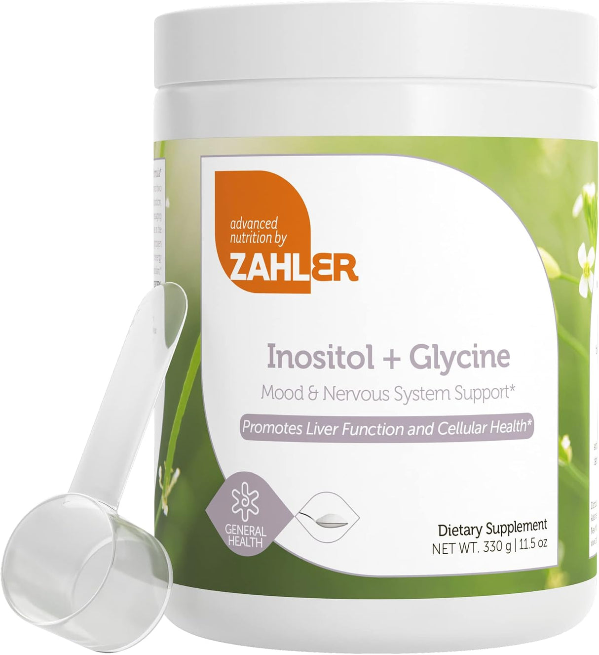 Suplemento en polvo de inositol y glicina equilibrio hormona