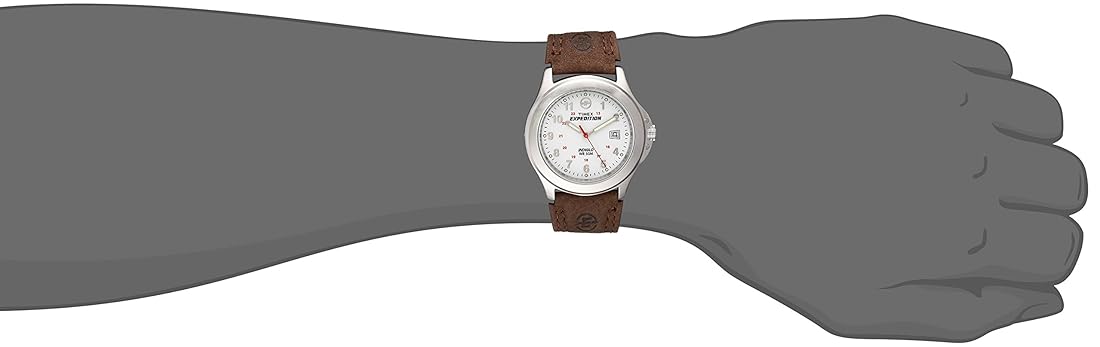 Reloj casual Timex para hombre color marrón