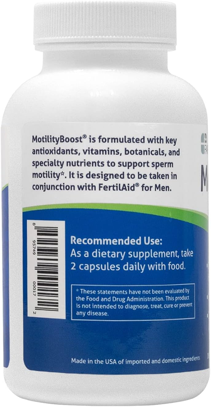MotilityBoost para hombres suplemento de fertilidad masculin