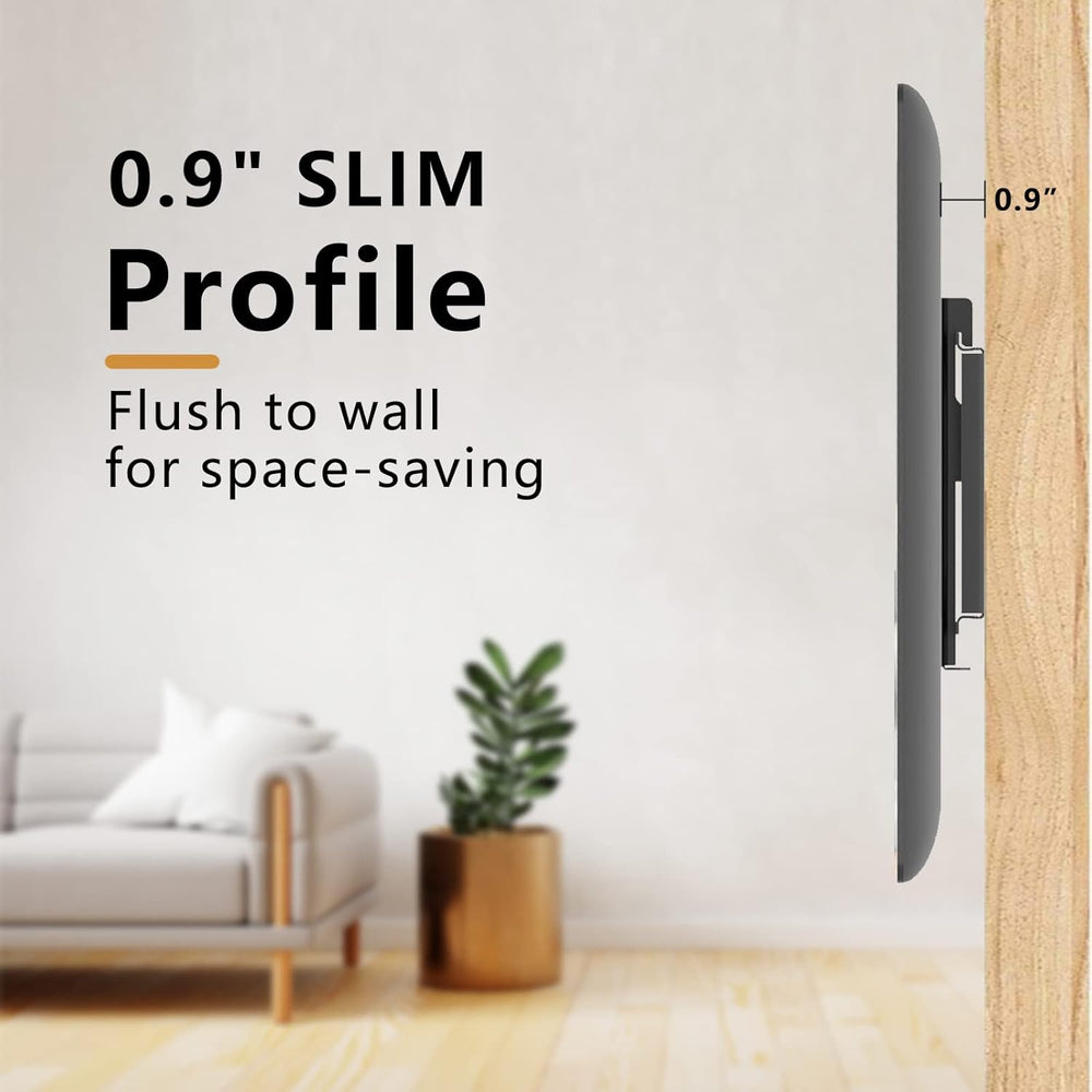 Soporte de TV Nuyoah, fijo y bajo perfil, VESA 200x200mm