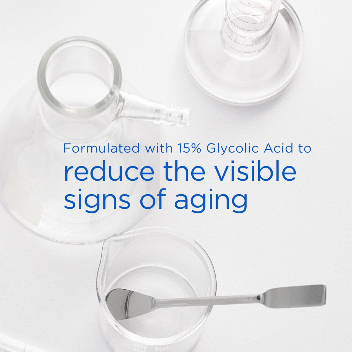 Loción exfoliante con ácido glicólico para rostro y cuerpo