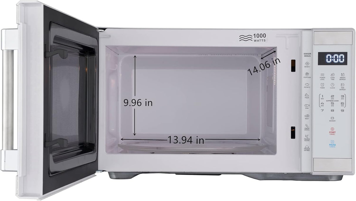 Horno Microondas 1.1 Cu. ft. 1000W, Acero Inoxidable, Modelo X
