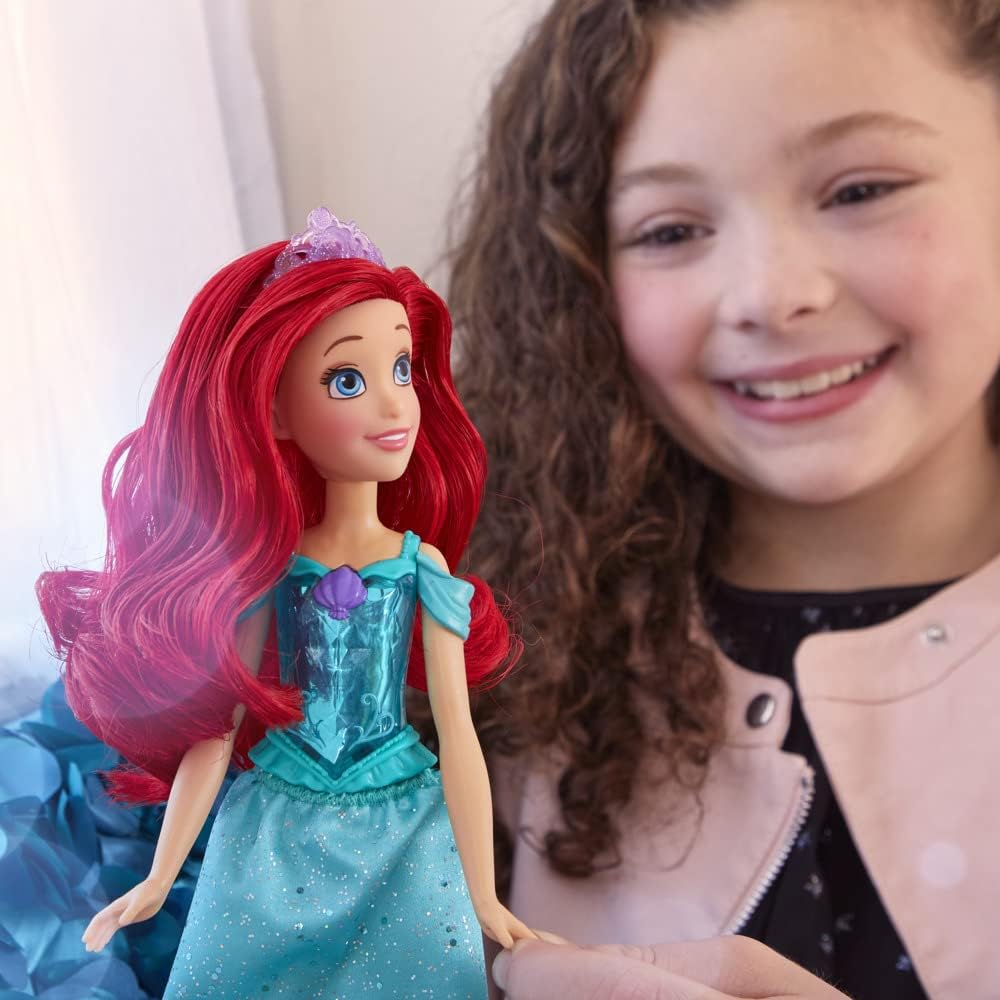 Muñeca Ariel Royal Shimmer, Disney, con accesorios y falda