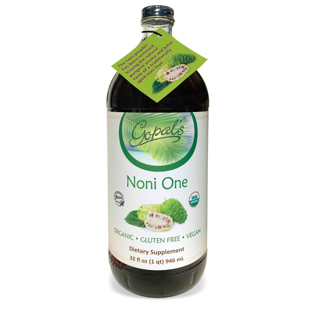 Suplemento Noni One Jugo orgánico 100 % puro 32 onzas