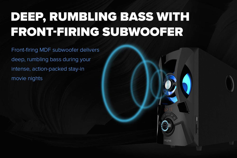 Altavoces Creative SBS E2900 con sonido envolvente y potencia