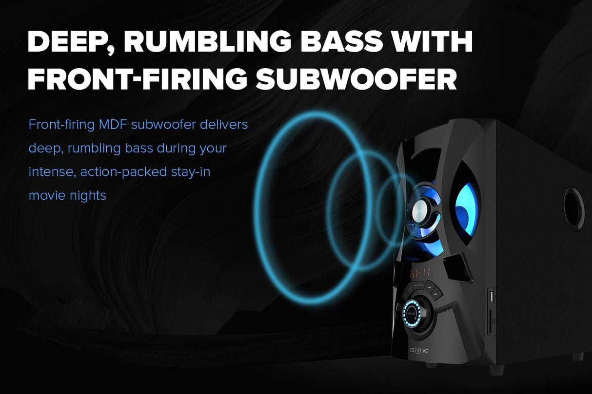 Altavoces Creative SBS E2900 con sonido envolvente y potencia
