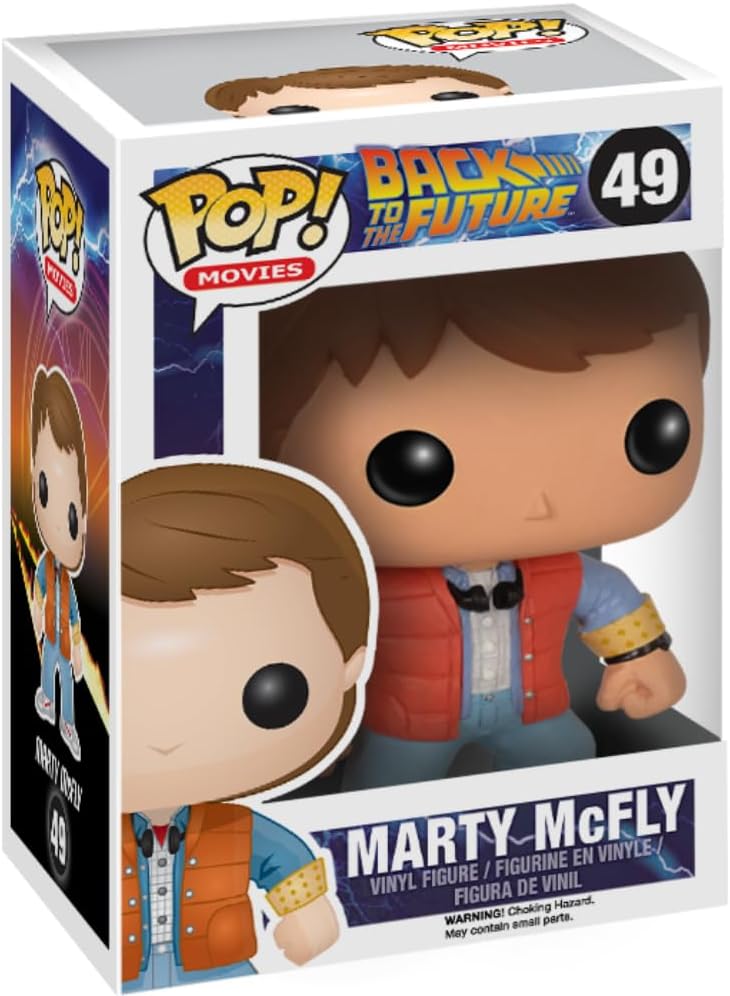 Figura de vinilo Marty de Funko POP - Regreso al Futuro