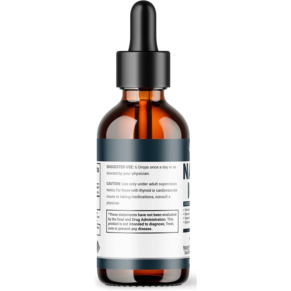 Suplemento de yodo de potasio Vegano carga iónica