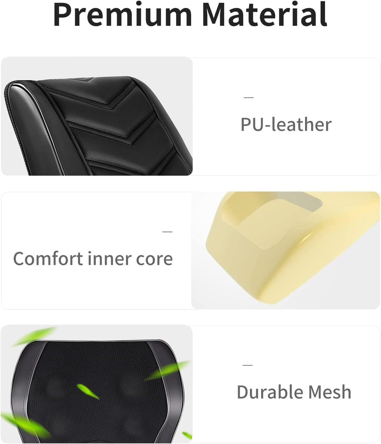 Masajeador de Cuello con Calor, Alivio del Dolor, Modelo 3D