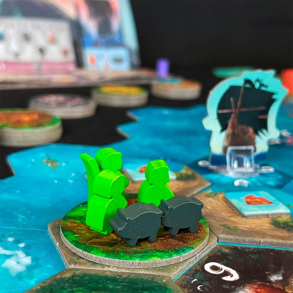 Juego de Mesa Tindaya | Aventura de Supervivencia | 1-4 Jugadores