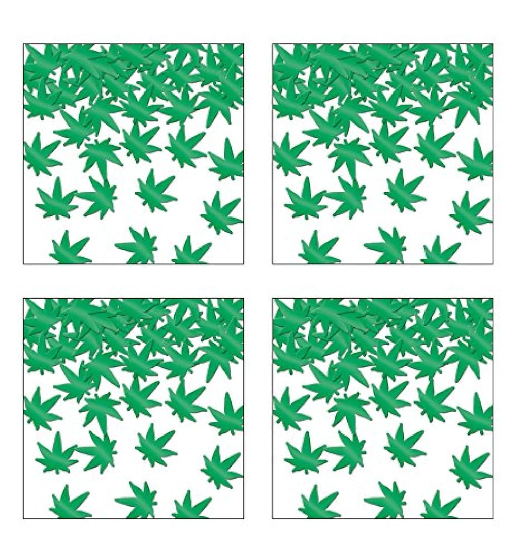 Beistle, 4 onzas Fanci Fetti Weed (verde)