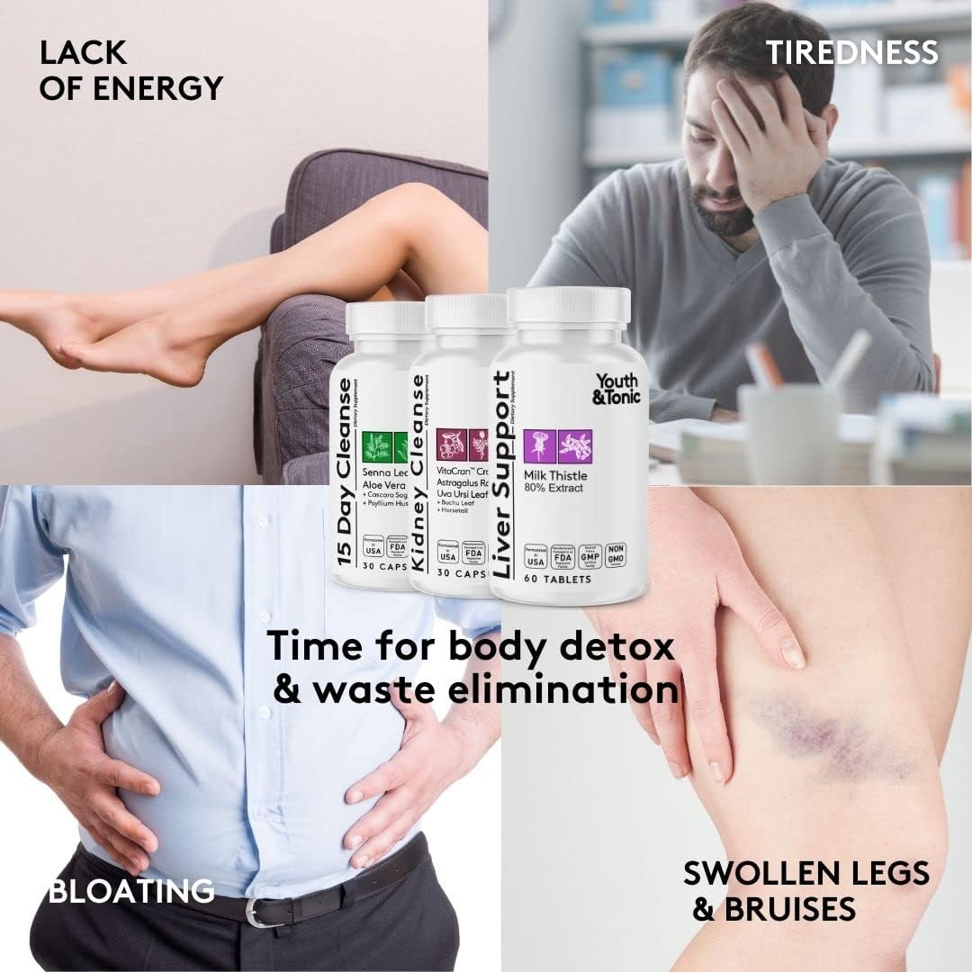 Desintoxicación y limpieza corporal apoyo hepático y renal