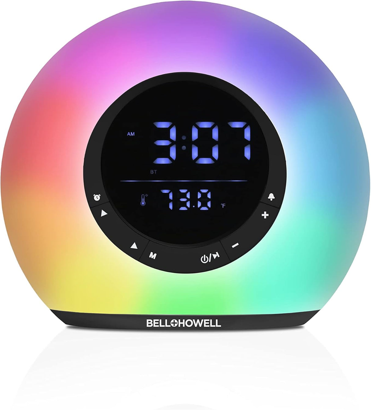 Reloj despertador Bluetooth Bell+Howell BH95TWS con altavoz