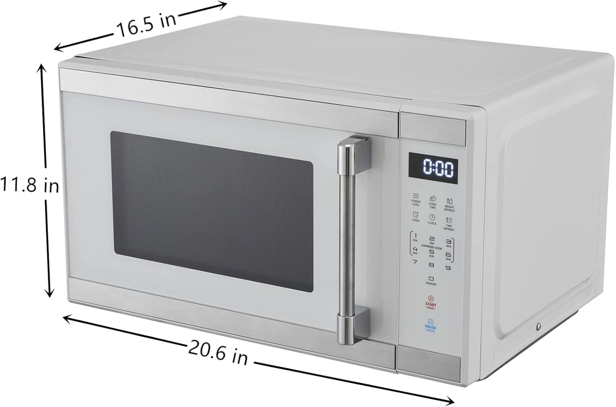 Horno Microondas 1.1 Cu. ft. 1000W, Acero Inoxidable, Modelo X